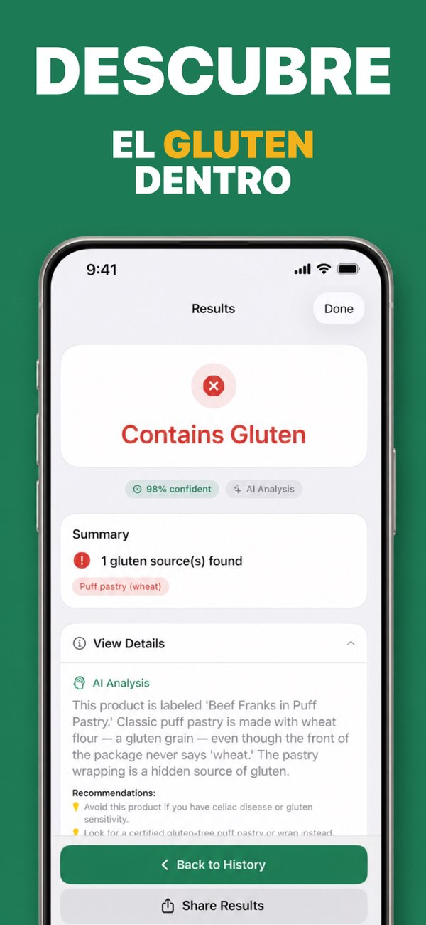GF Scanner - Escaneo de código de barras para consulta de productos